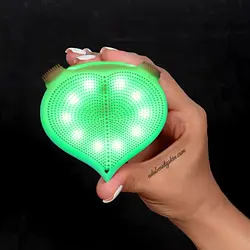 دستگاه 2 در 1 ال ای دی تراپی فیس واش و ماساژور کف سر ضد آب