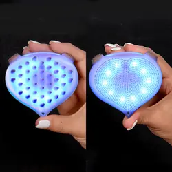 دستگاه 2 در 1 ال ای دی تراپی فیس واش و ماساژور کف سر ضد آب