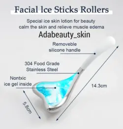 ماساژورگوی یخی کرایو تمام استیل مدل قلب