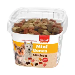 تشویقی سگ سانال مدل Mini Bones وزن 100 گرم