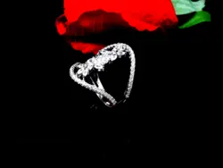 انگشتر نقره صدف