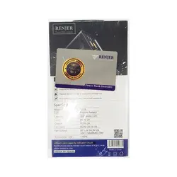 پاوربانک اصلی رنجر فست شارژ Renjer powerbank RJ-33 ظرفیت 30000 میلی آمپر