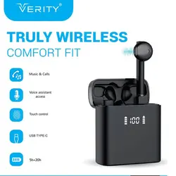 هندزفری بلوتوثی دو گوش VERITY مدل V-T81