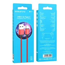 کابل شارژ و دیتا تایپ سی بروفون مدل BX87، به طول 1 متر - فروشگاه پژواک رایانه فرداد