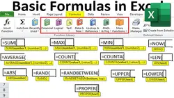 توابع و فرمول نویسی در اکسل | آموزش تاسیسات برقی و مکانیکی ساختمان سودا