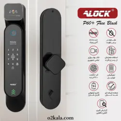 دستگیره تشخیص چهره و قفل اثر انگشتی دیجیتال ALOCK مدل P60+ Face B 2023