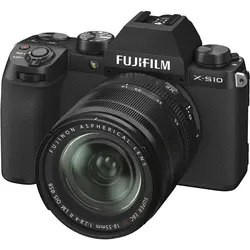 دوربين بدون آينه فوجی فيلم FUJIFILM X-S10 Mirrorless Digital Camera with 18-55mm