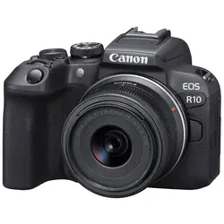 دوربین بدون آینه کانن Canon EOS R10 kit 18-45mm Mirrorless Camera 	Canon EOS R10 kit 18-45mm Mirrorless Camera