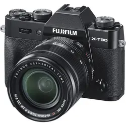 دوربین بدون آینه فوجی فیلم FUJIFILM X-T30 Mirrorless kit 18-55mm black