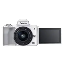 دوربین بدون آینه کانن Canon EOS M50 Mark II kit 15-45mm whiteCanon EOS M50 Mark II kit 15-45mm white