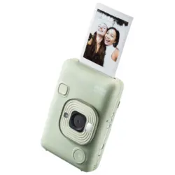 دوربین چاپ سریع فوجی فیلم Fujifilm INSTAX Mini LIPLAY Hybrid Matcha Green Fujifilm INSTAX Mini LIPLAY Hybrid Instant Camera Matcha Green