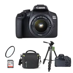 دوربین کانن Canon EOS 2000D kit EF-S 18-55mm III+لوازم جانبی2000D EF-S 18-55 III