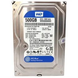 هارد دیسک اینترنال مدل WD BLUE WD5000AAKX وسترن دیجیتال