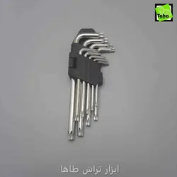 آچارآلن کارتی ستاره ای نیمه بلند