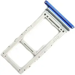 Sim Tray Holder Samsung N970 Galaxy Note 10 With MMC holder Blue