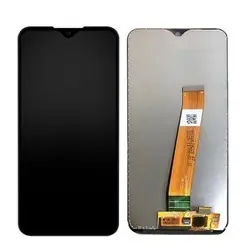 کانکتور درشت LCD Samsung A015 A015F Galaxy A01 Black ORG-CG