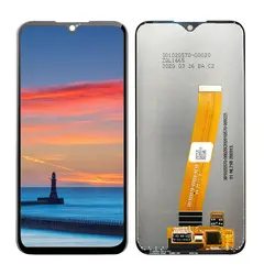 کانکتور درشت LCD Samsung A015 A015F Galaxy A01 Black ORG-CG