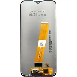 کانکتور درشت LCD Samsung A015 A015F Galaxy A01 Black ORG-CG