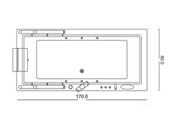جکوزی آپارتمانی زرین آب مدل 707