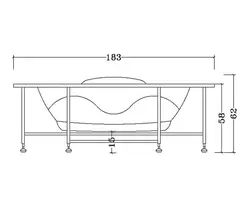 جکوزی آپارتمانی زرین آب مدل برمودا 130