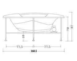 جکوزی آپارتمانی زرین آب مدل پرینس 170