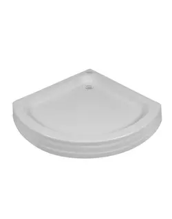 زیر دوشی نیمگرد زرین آب اندازه 90×90