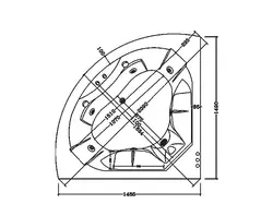 سونا بخار آپارتمانی زرین آب مدل ونیز تیپ 1
