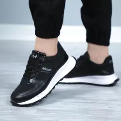 کتونی دخترانه میزوری مشکی سفید - فروشگاه اینترنتی عمو