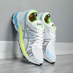 کتونی اسیکس کیانو 20 سفید آبی کد 08 Asics Kayano - فروشگاه اینترنتی عمو