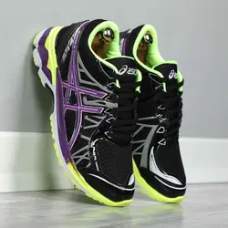 کتونی اسیکس کیانو 20 مشکی فسفری Asics Kayano - فروشگاه اینترنتی عمو