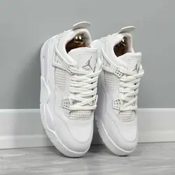 نایک ایر جردن 4 رترو سفید تمام کد 89 Nike Air Jordan 4 Retro - فروشگاه اینترنتی عمو