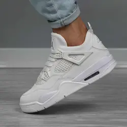 نایک ایر جردن 4 رترو سفید تمام کد 89 Nike Air Jordan 4 Retro - فروشگاه اینترنتی عمو