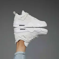 نایک ایر جردن 4 رترو سفید تمام کد 89 Nike Air Jordan 4 Retro - فروشگاه اینترنتی عمو