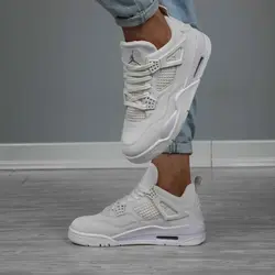 نایک ایر جردن 4 رترو سفید تمام کد 89 Nike Air Jordan 4 Retro - فروشگاه اینترنتی عمو