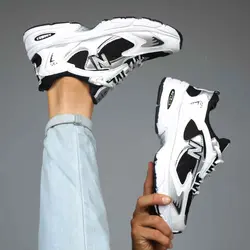 کتونی نیوبالانس 725 سفید مشکی - فروشگاه اینترنتی عمو