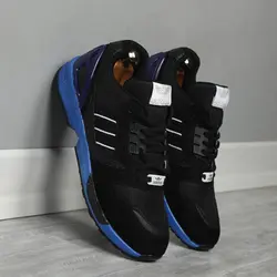 کتونی مردانه آدیداس مشکی زیره آبی کد 9 Adidas Zx8000 - فروشگاه اینترنتی حاج عمو