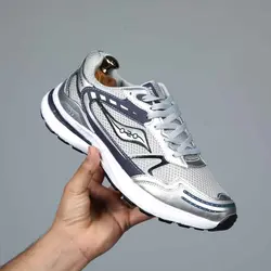 کتونی مردانه ساکانی طوسی آبی Saucony - فروشگاه اینترنتی حاج عمو