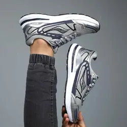 کتونی مردانه ساکانی طوسی آبی Saucony - فروشگاه اینترنتی حاج عمو