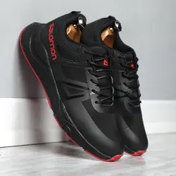 کتونی مردانه سالامون مشکی قرمز - فروشگاه اینترنتی حاج عمو