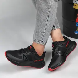 کتونی مردانه سالامون مشکی قرمز - فروشگاه اینترنتی حاج عمو