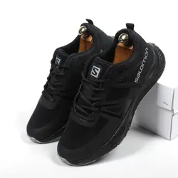 کتونی سالامون مشکی طوسی - فروشگاه اینترنتی حاج عمو