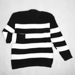 بلوز بافت مردانه راه راه - فروشگاه اینترنتی حاج عمو