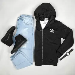 سویشرت بادگیر مردانه آدیداس - فروشگاه اینترنتی حاج عمو