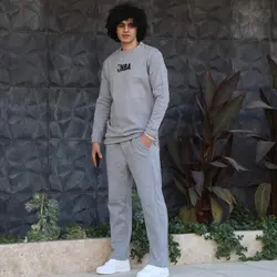 ست دورس و شلوار مردانه طوسی NBA - فروشگاه اینترنتی حاج عمو