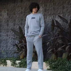 ست دورس و شلوار مردانه طوسی NBA - فروشگاه اینترنتی حاج عمو