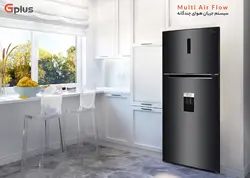 یخچال فریزر بالا جی پلاس 26 فوت مدل GRF-M5317BS - صفا استور