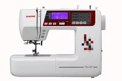 چرخ خیاطی و گلدوزی ژانومه مدل xl607 - صفا استور