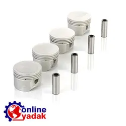 پیستون 025 پژو 206 تیپ 5 - JP4K عظام - فروشگاه اینترنتی قطعات آنلاین یدک
