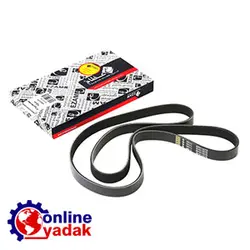 تسمه دینام پژو 206 تیپ 5و6 (6PK1575) عظام - فروشگاه اینترنتی قطعات آنلاین یدک