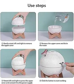 خرید عمده دستگاه بخور دکوری Humidifier مدل توپی مدل E330